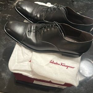 Salvatore Ferragamo men’s Bruce dress shoe black